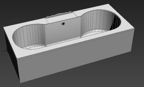 Bath 40 3D Model 3D model_3