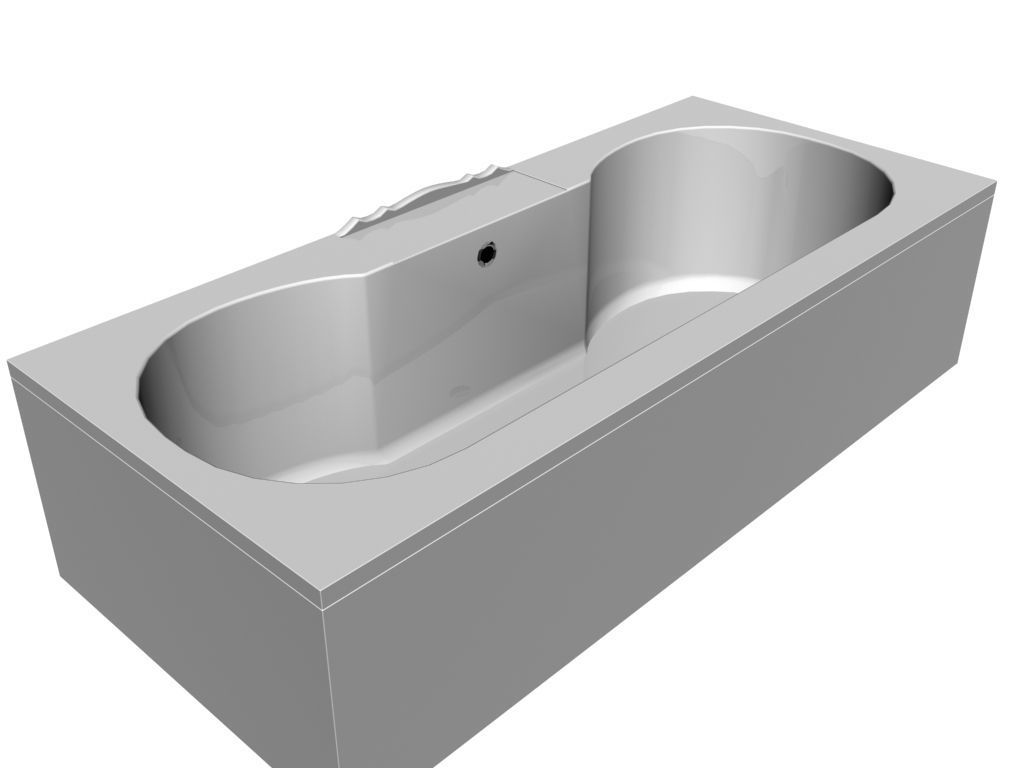 Bath 40 3D Model 3D model_1
