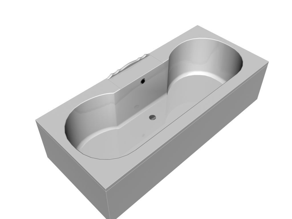 Bath 40 3D Model 3D model_2