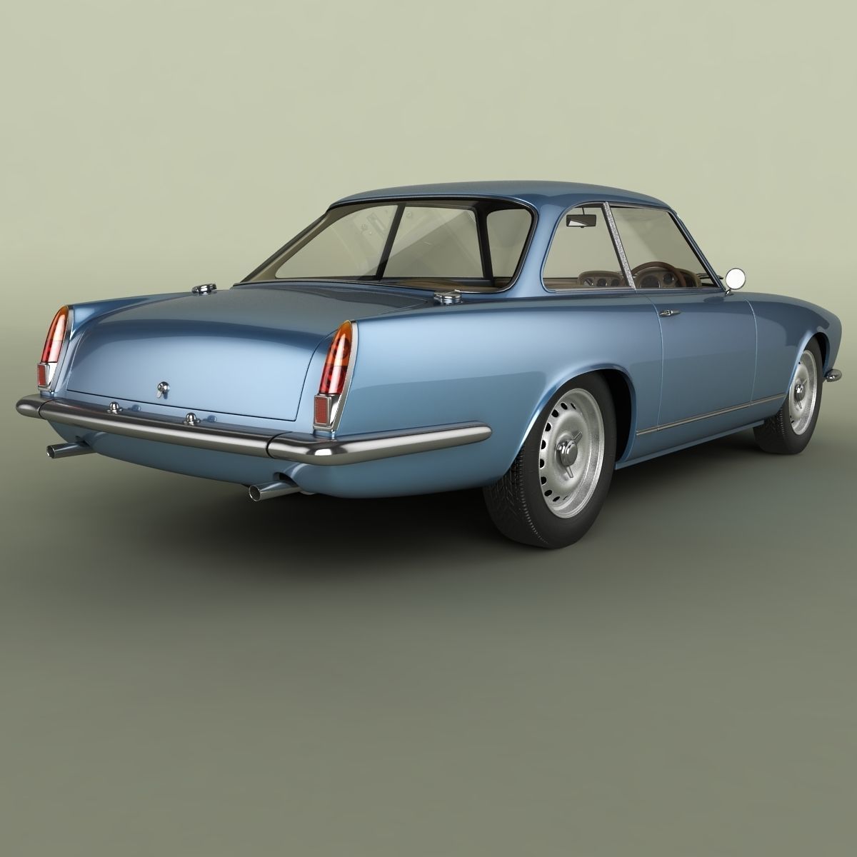 Gordon-Keeble GK1 3D model_2