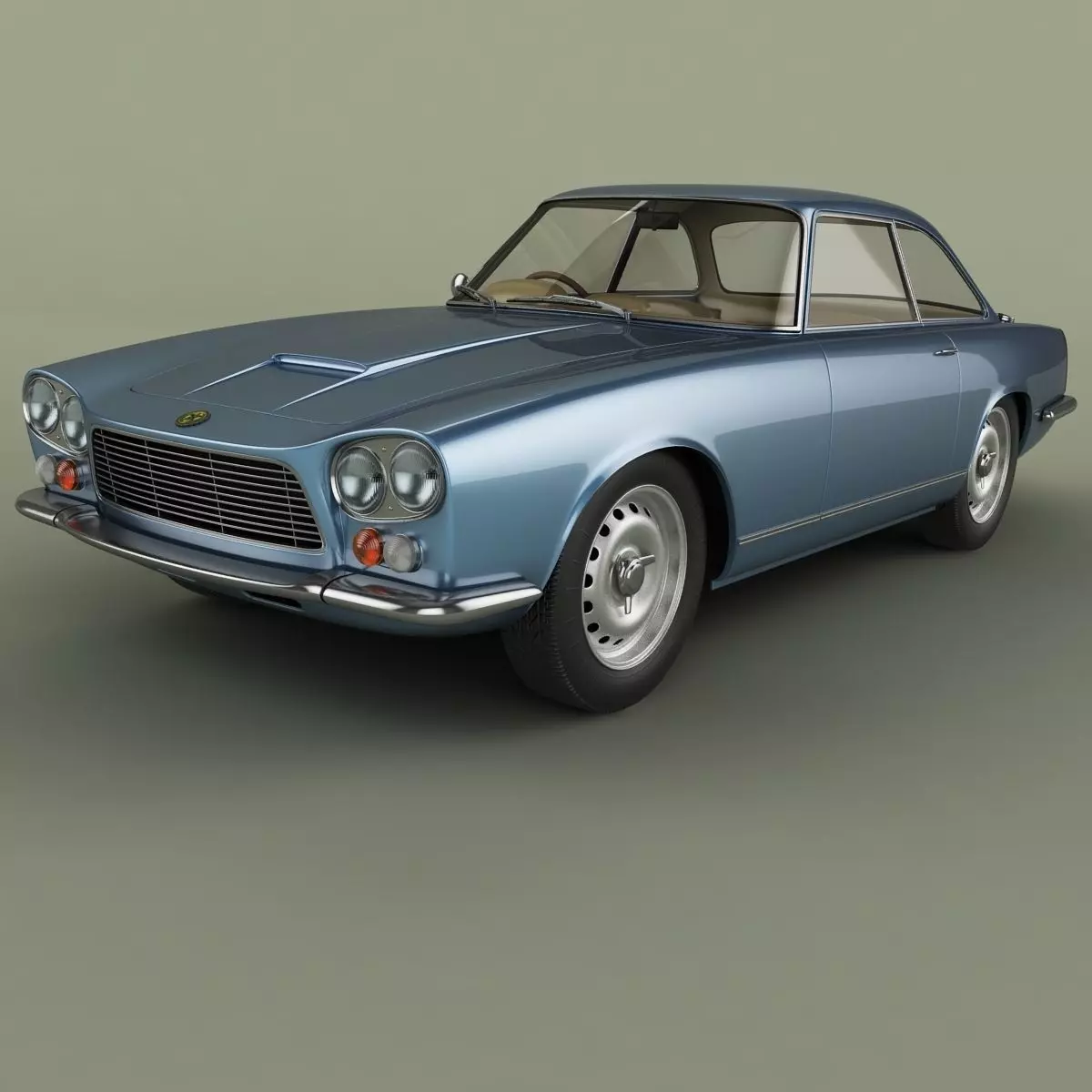 Gordon-Keeble GK1 3D model_0