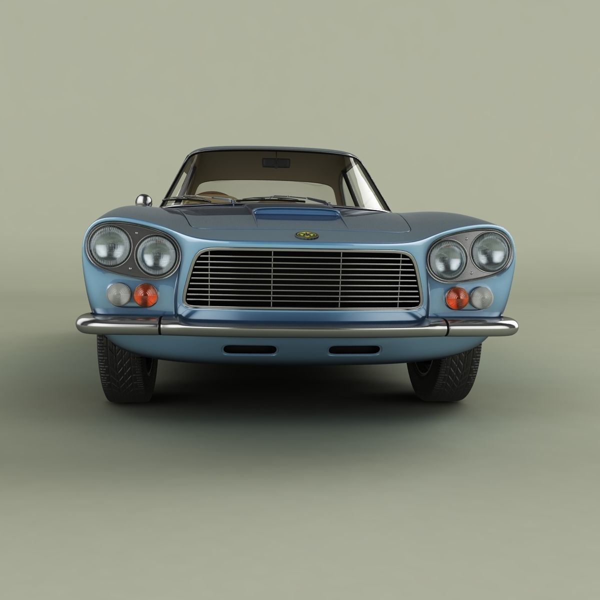 Gordon-Keeble GK1 3D model_4
