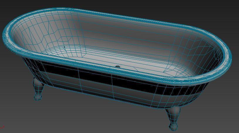 Bath 87 3D Model 3D model_4