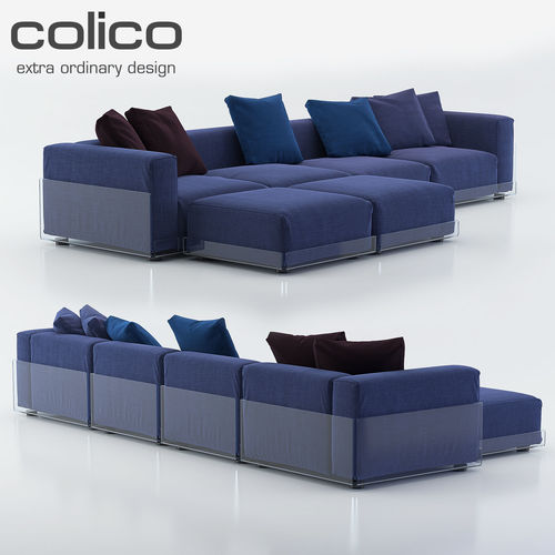 ASAMI Sectional sofa 3D model
