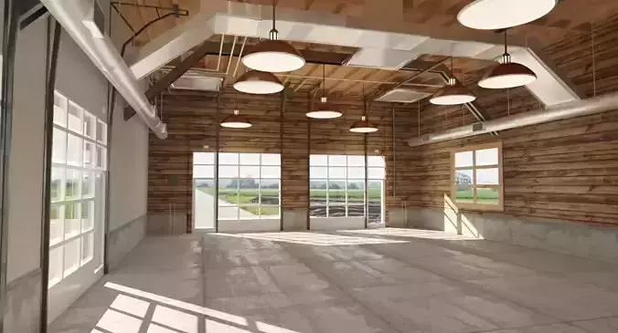 Car Garage to Loft Style