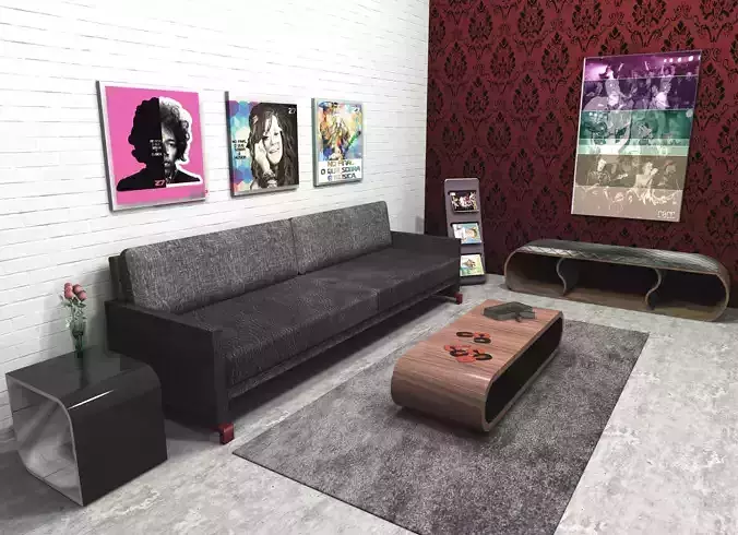 Set Modern Design Furniture