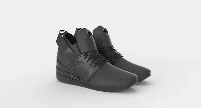 Supra Skytop 5 Shoes 3D model