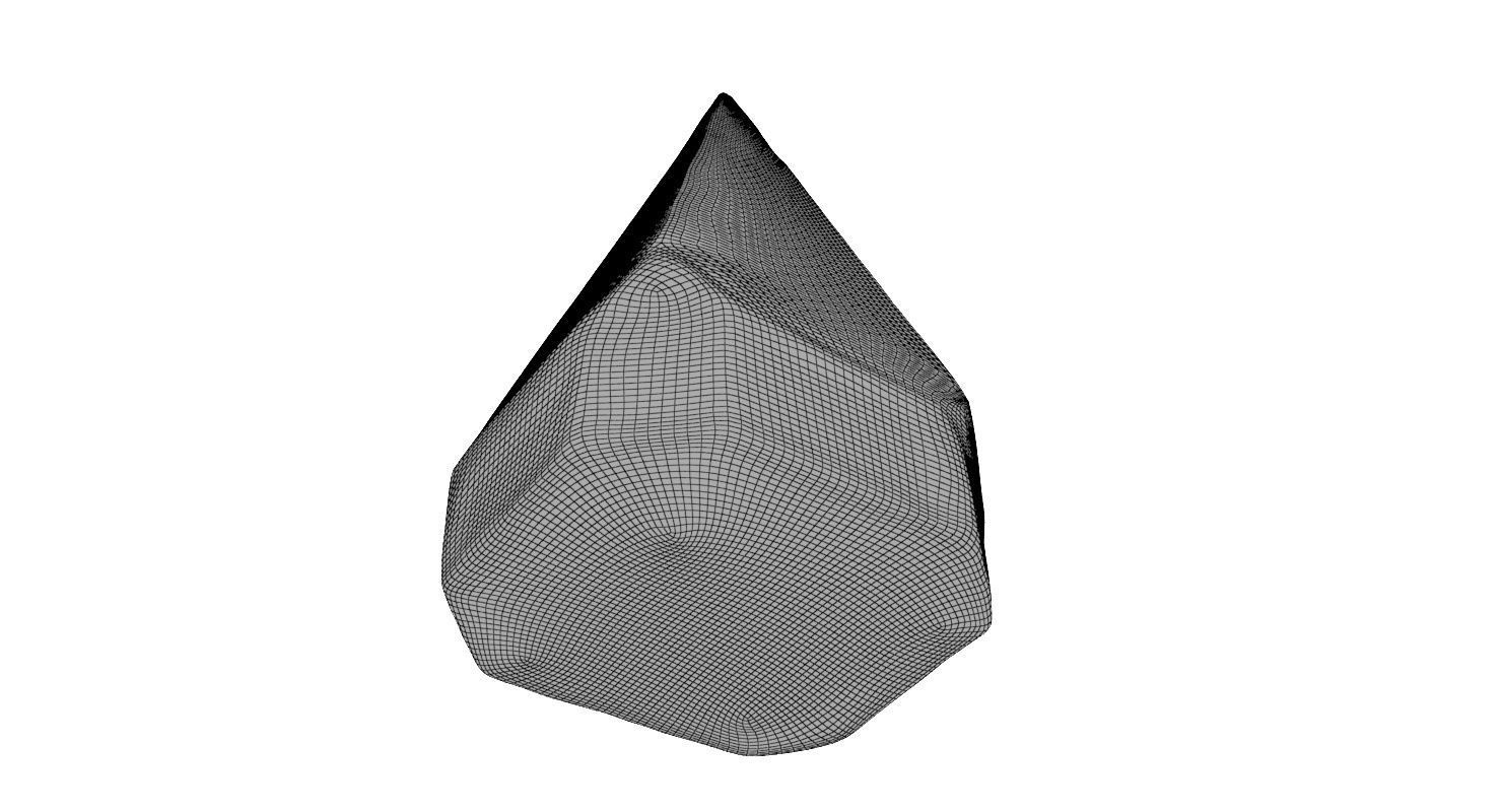 Petrified Wood Pyramid 3D model_11