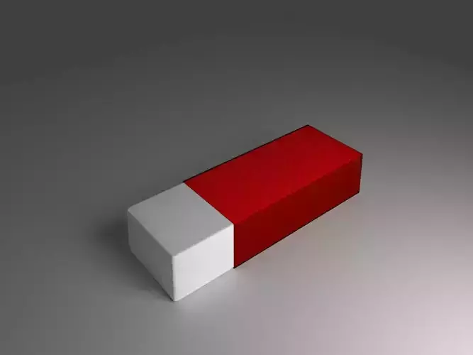 White eraser
