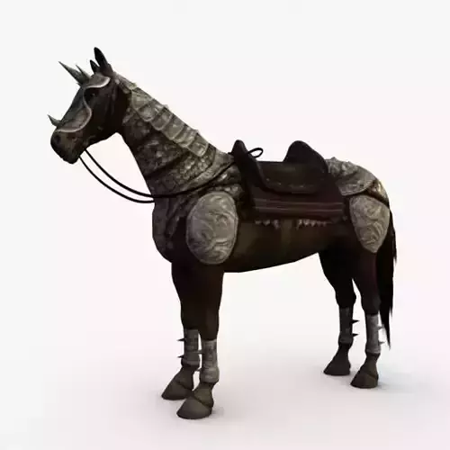 Horse with armor