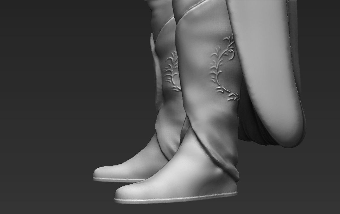 Legolas The Lord of the Rings 3D printing ready stl obj 3D print model_35