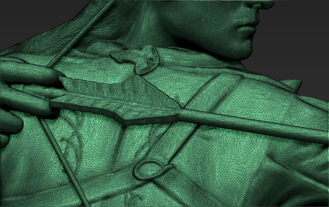 Legolas The Lord of the Rings 3D printing ready stl obj 3D print model_39