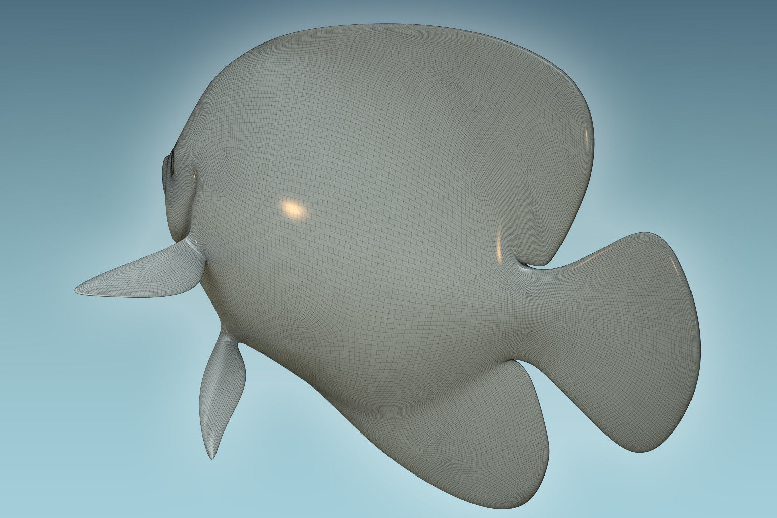 Anglefish 13 3D model_7