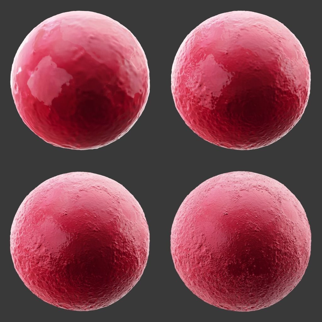 Moon Pack Low-poly 3D model_2