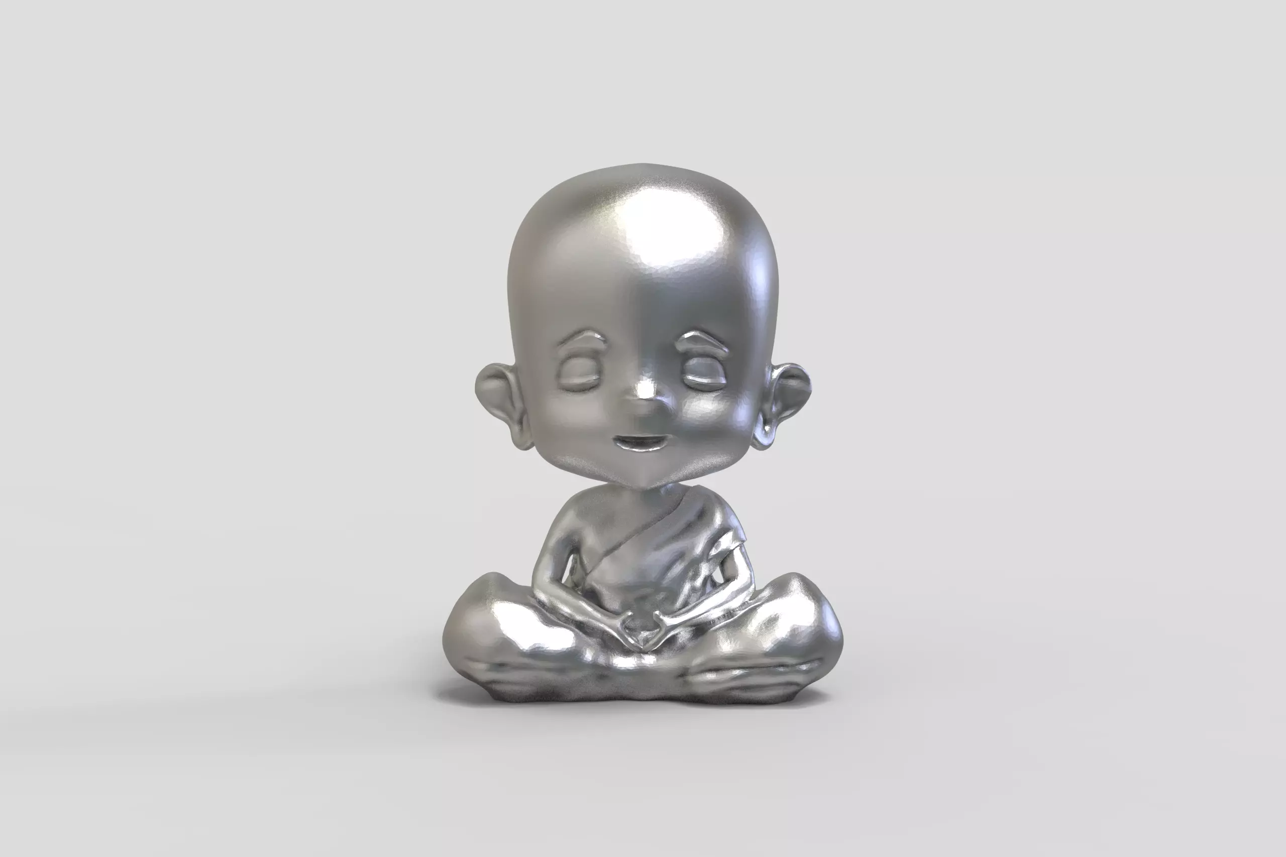 little Buddha 3D print model_0