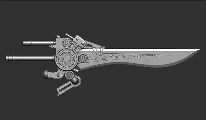 Sword Noctis 3D print model