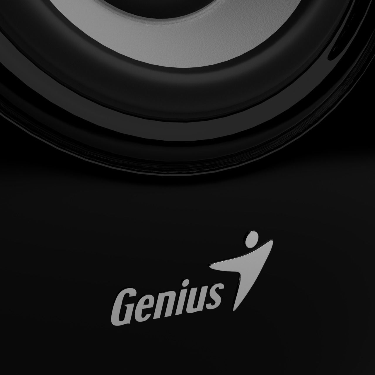 Genius S-PHF500A Computer Speakers 3D model_3