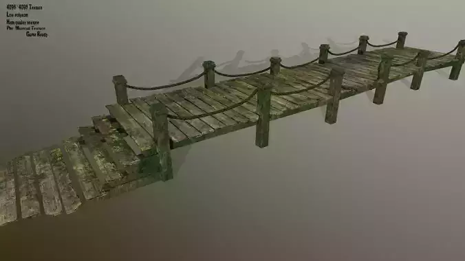 wooden pier