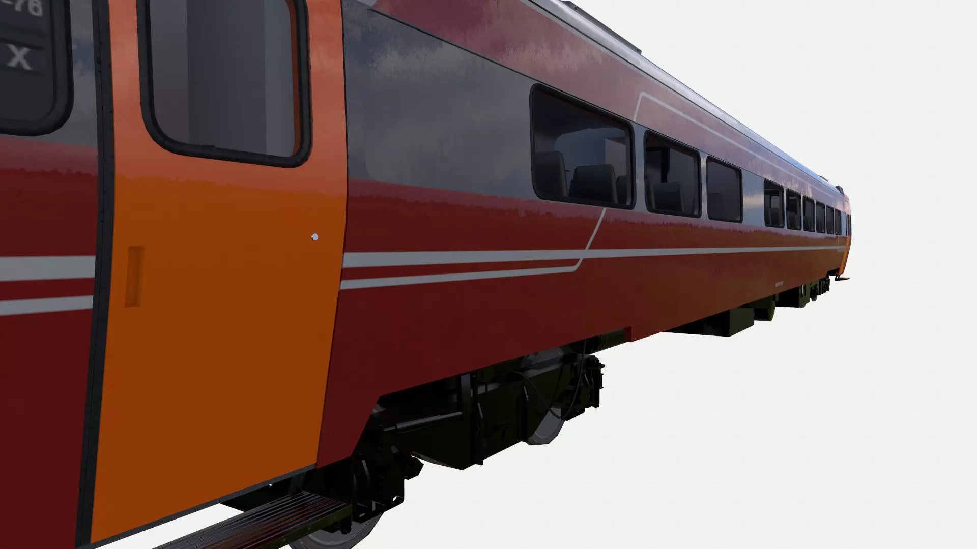 NSB B7 2006 - Current Low-poly 3D model_0