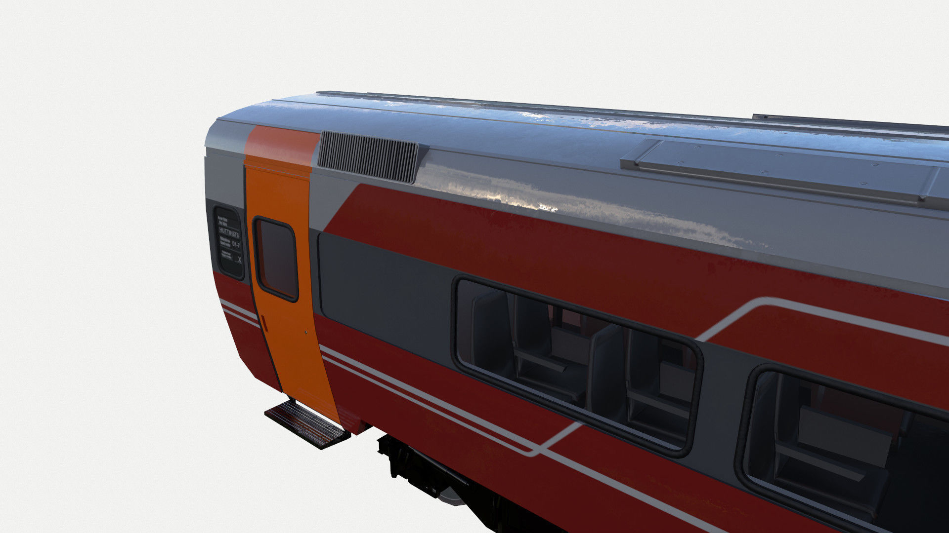 NSB B7 2006 - Current Low-poly 3D model_2