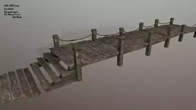 wooden pier