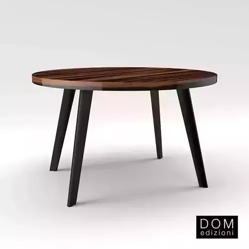 Dinner table Harry from Dom Edizioni - Design by Domenico Mula