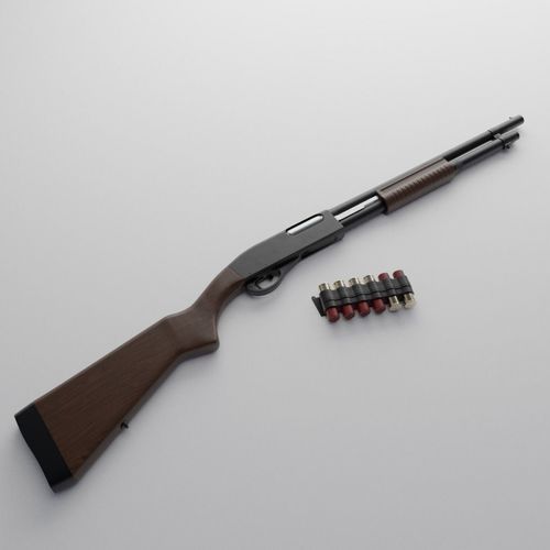 Remington 870 Classic 3D model