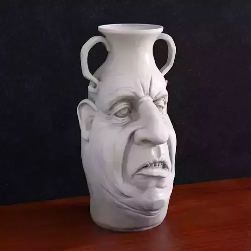 Vase Head 3d print 3D print model