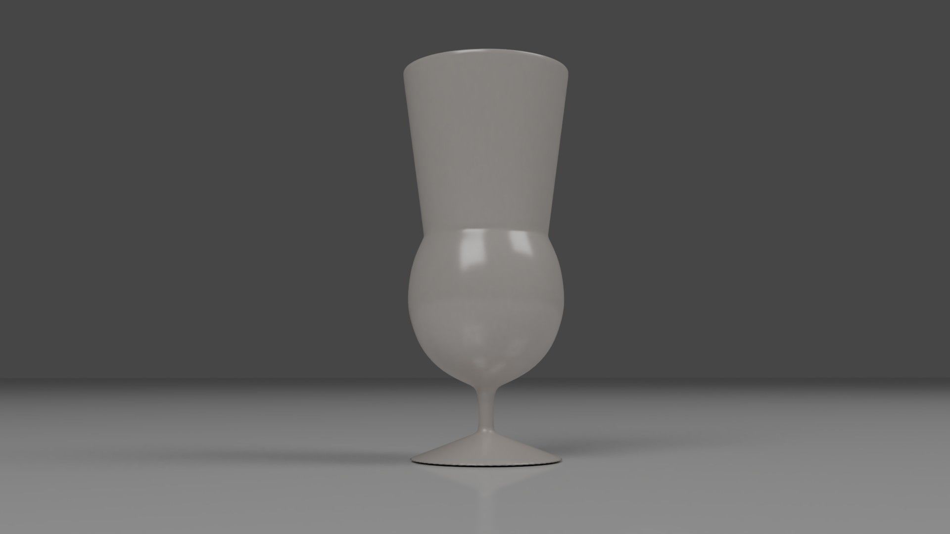 White Vase 3D model_8
