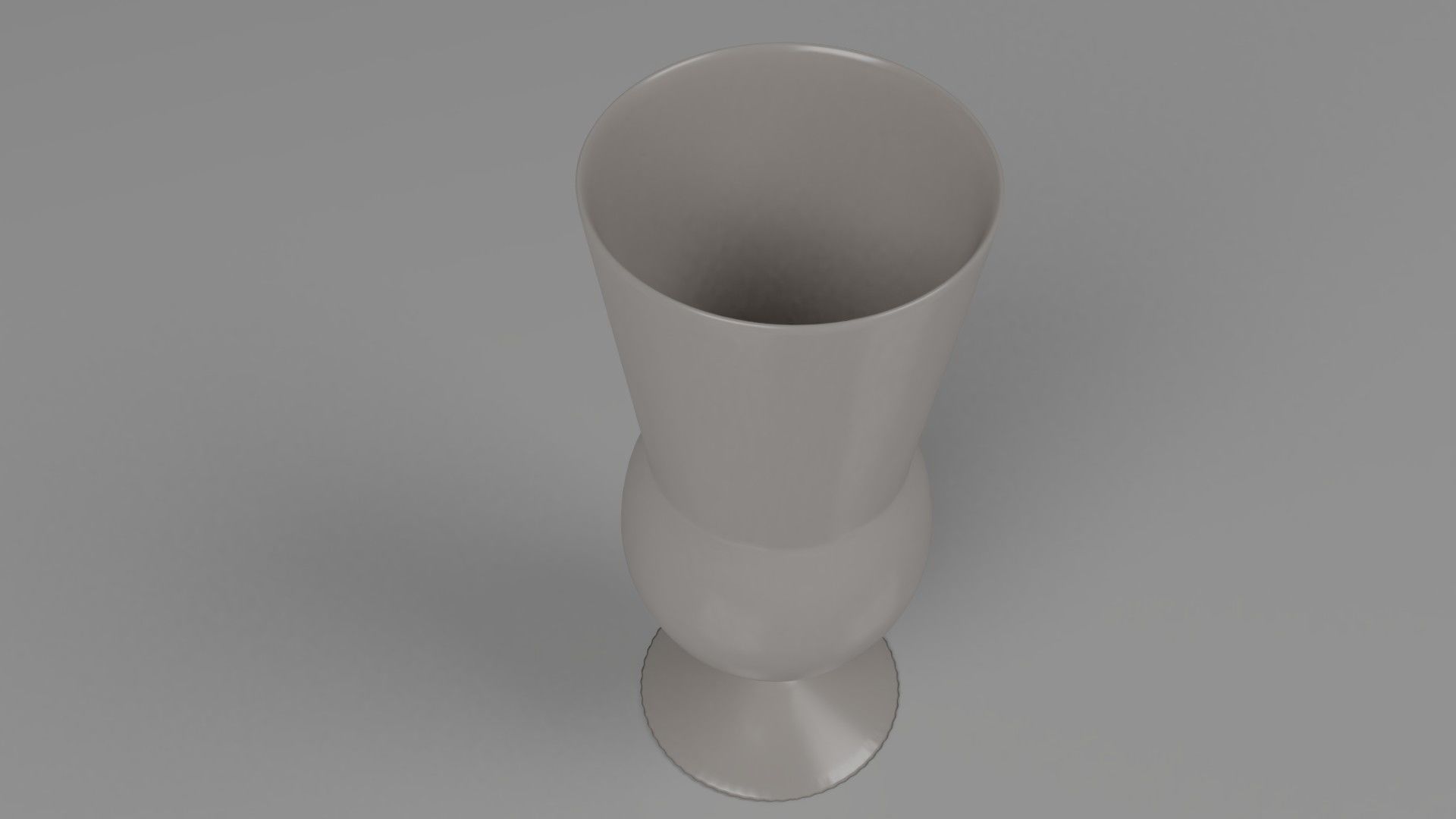 White Vase 3D model_9