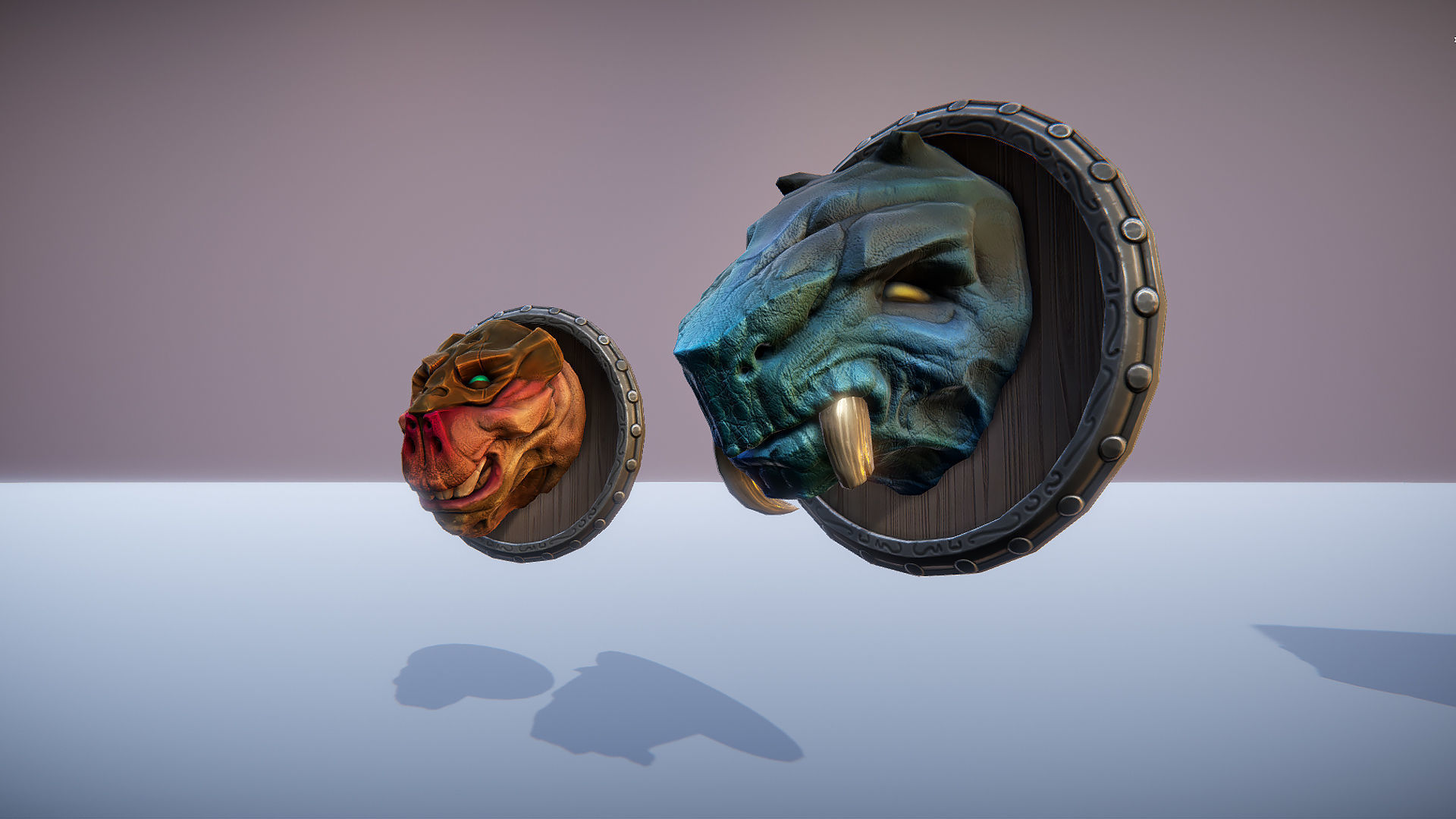 Medieval survivalist forge Low-poly 3D model_9