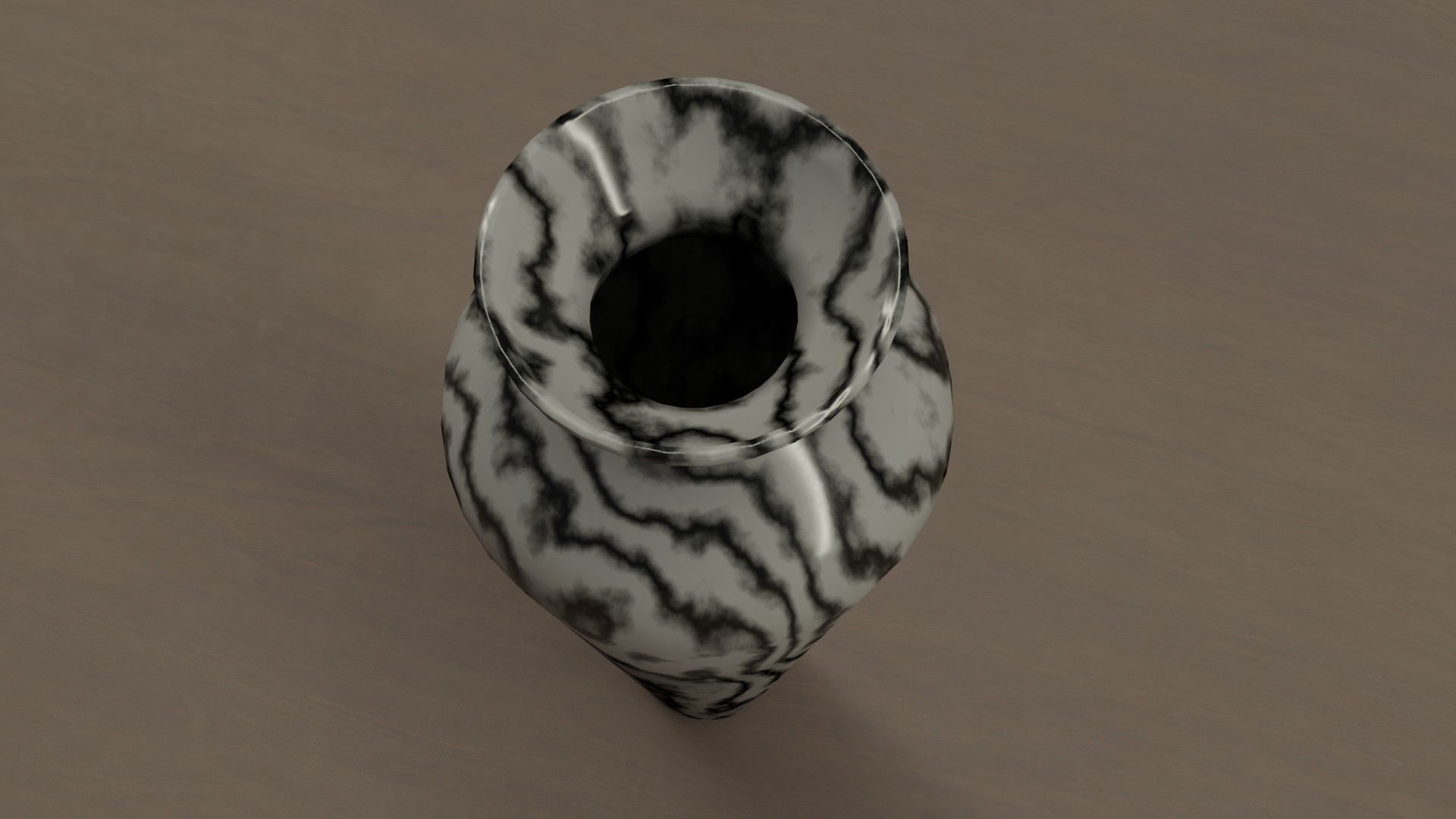 Vase Collection 1 with tree Low-poly 3D model_10