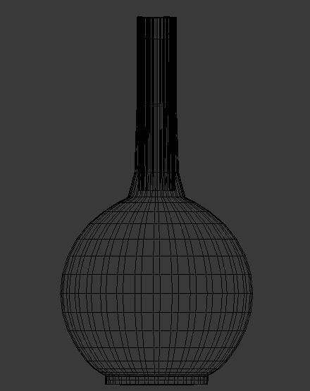 Vase Collection 1 with tree Low-poly 3D model_59