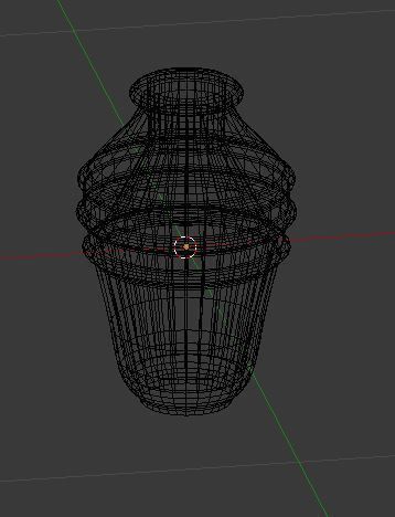 Vase Collection 1 with tree Low-poly 3D model_76