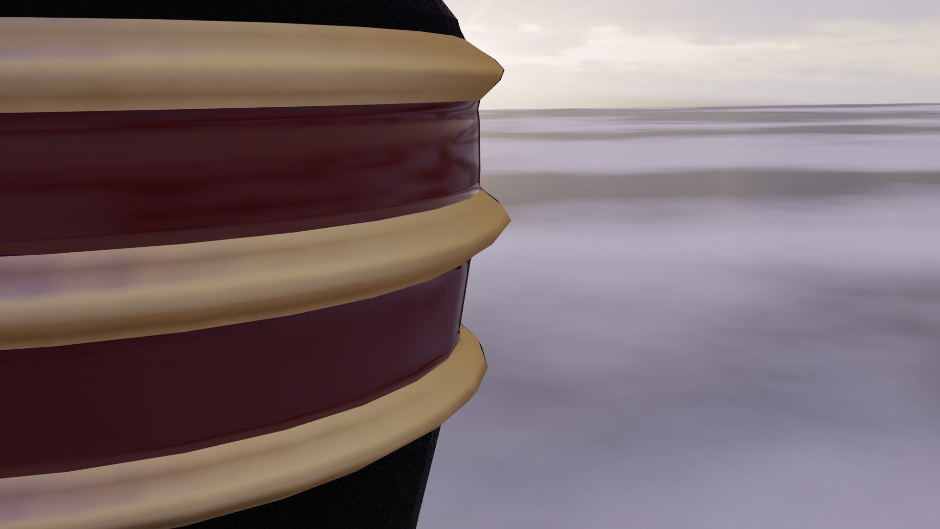 Vase Collection 1 with tree Low-poly 3D model_60