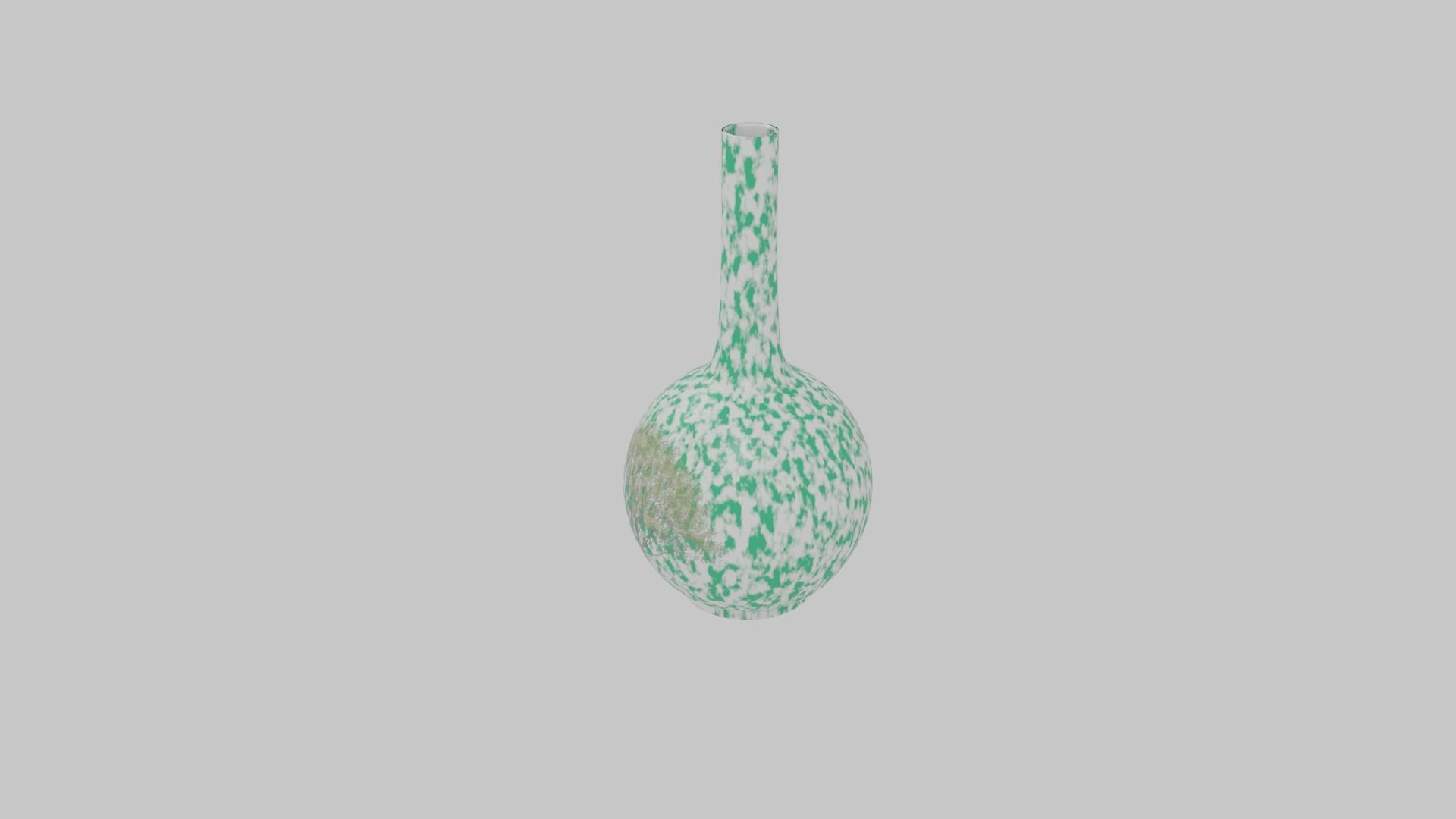 Vase Collection 1 with tree Low-poly 3D model_52