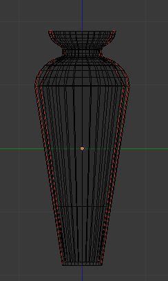 Vase Collection 1 with tree Low-poly 3D model_67