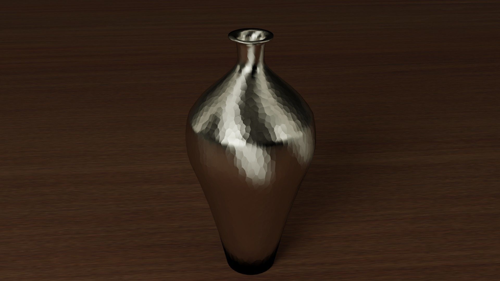 Vase Collection 1 with tree Low-poly 3D model_3