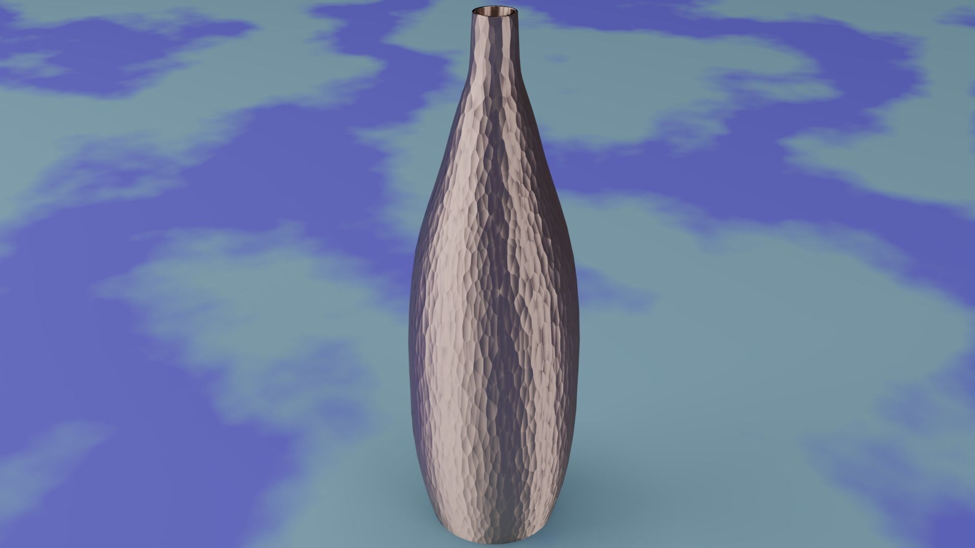 Vase Collection 1 with tree Low-poly 3D model_32