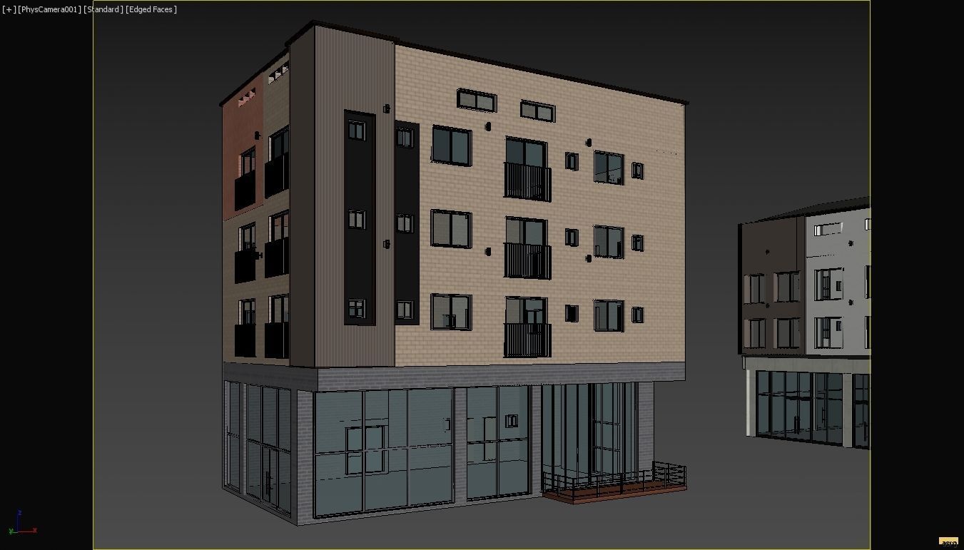 modern house 10set 3D model_8