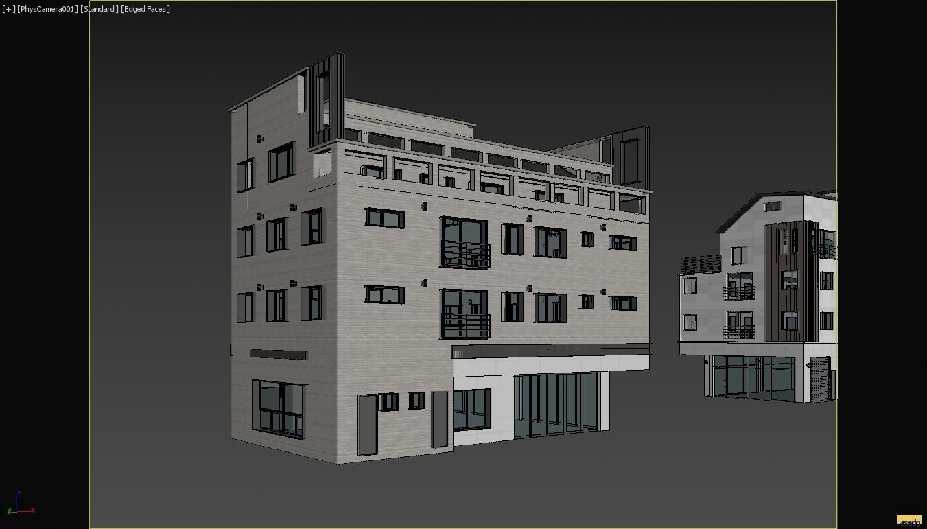 modern house 10set 3D model_10