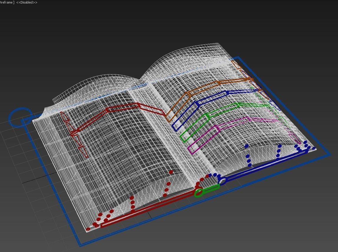 Quran with animation Low-poly 3D model_16