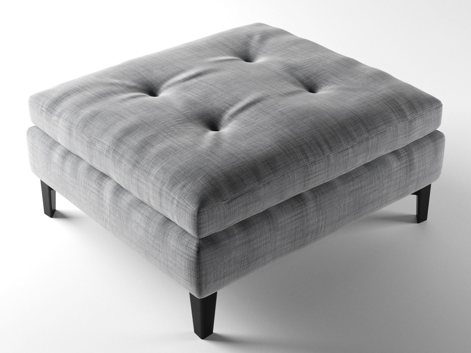 Andersen Armchair with Footstool 3D model_2