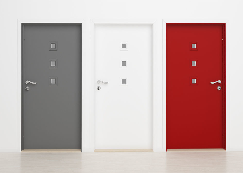 Exterior Door 08 3D model_1