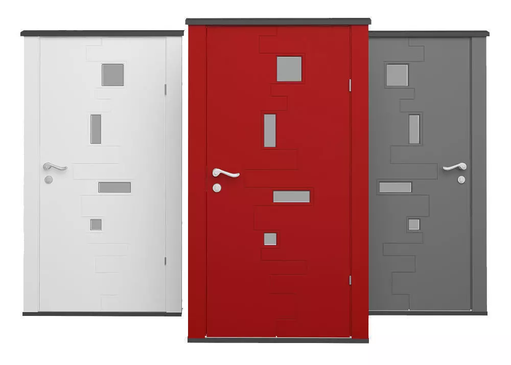 Exterior Door 11 3D model_0