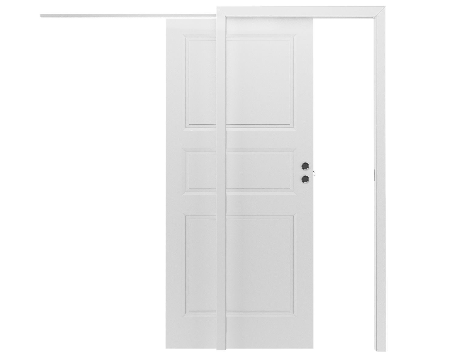 Sliding Door 02 3D model_2