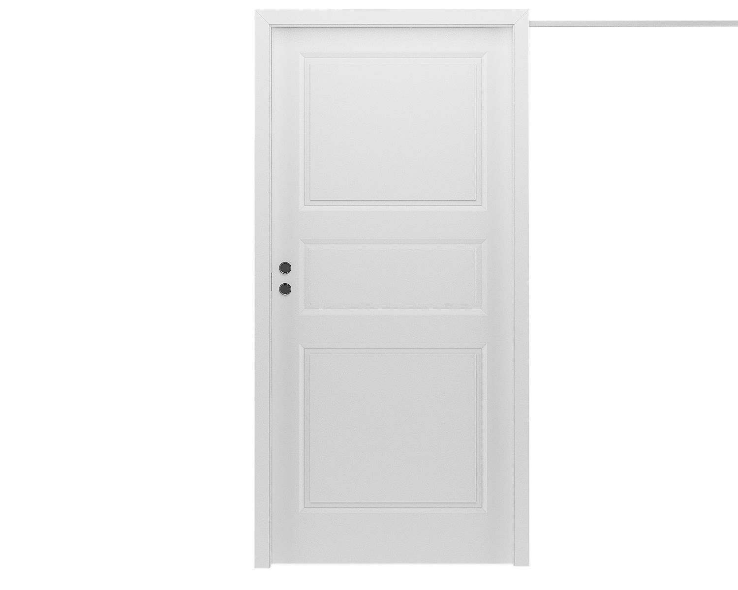 Sliding Door 02 3D model_3