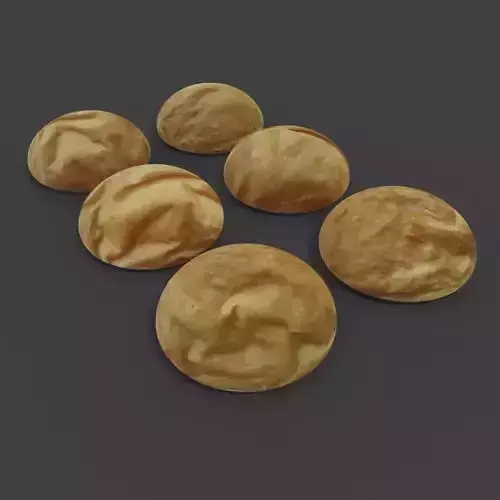 Bread or bun rolls from bakery