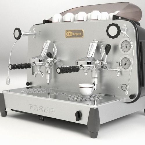Faema E61 Legend Coffee Machine 3D model