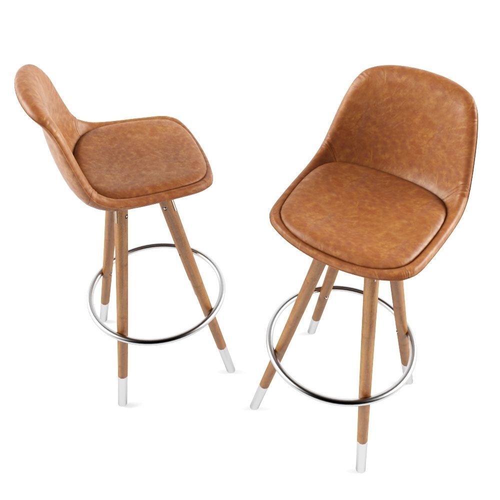 Orso barstool 3D model_1